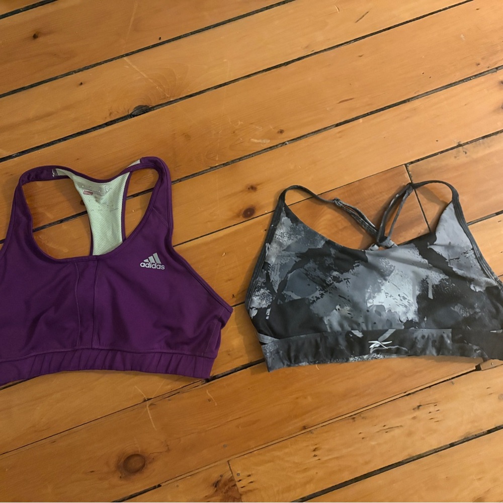 Adidas and Under Armour Sports Bras
